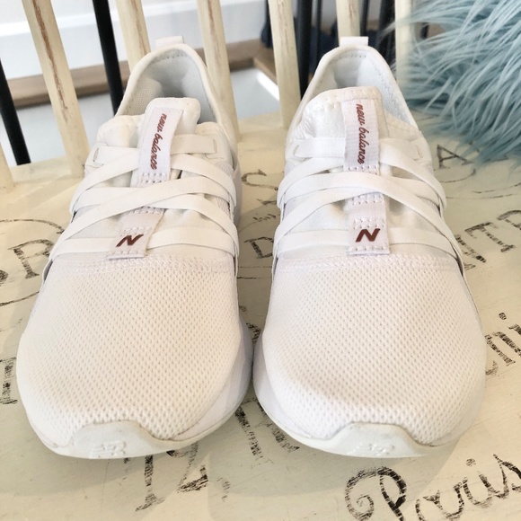 New Balance Sneakers, Womens White New Balance Running Shoes, Size 5, New No Box - Picture 8 of 13